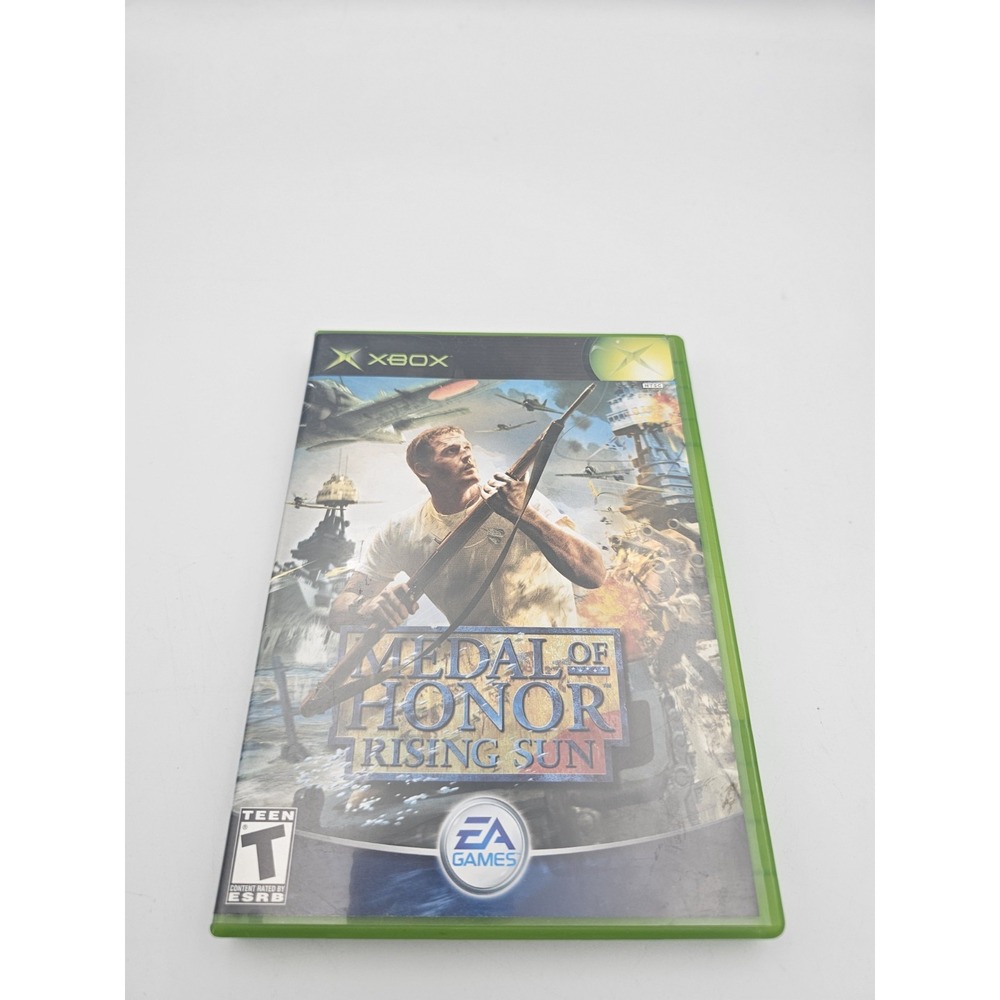 Medal of Honor Rising Sun Microsoft Xbox 2003 Shooter Video Game NTSC-U/C